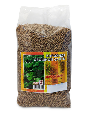 к кориандр овощной санто